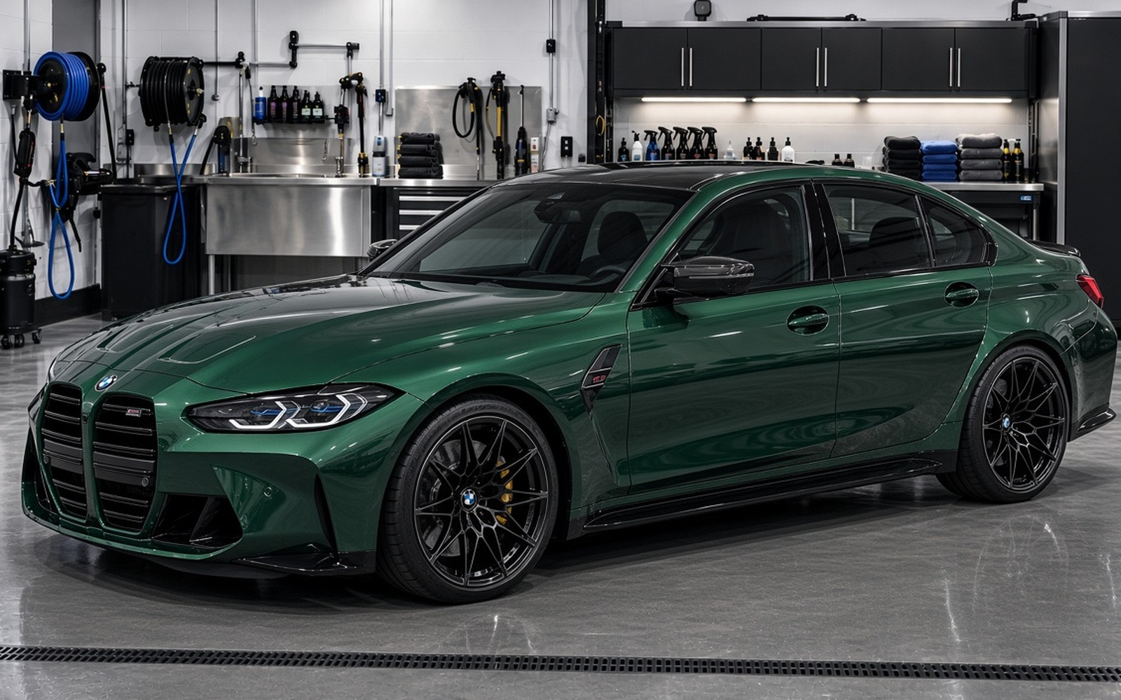Green BMW for the family membership